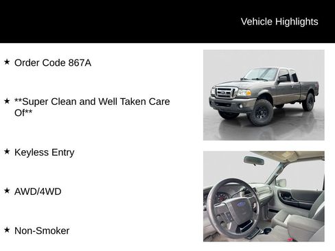 Used 2010 Ford Ranger XLT AWD/4WD image 6