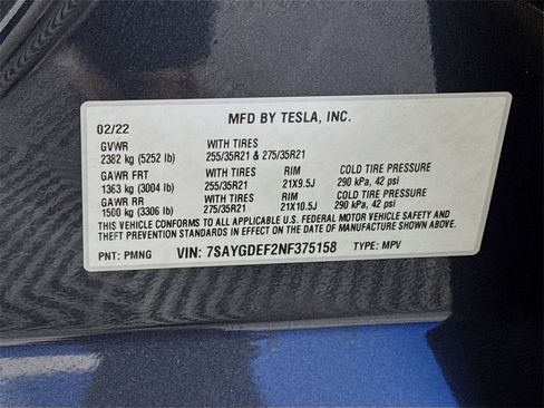 Used 2022 Tesla Model Y Performance image 30