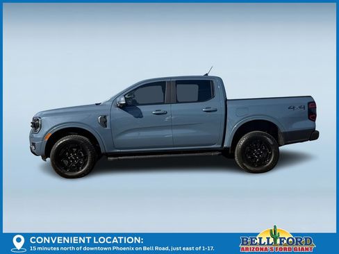 New 2025 Ford Ranger Lariat w/ Black Appearance Package AWD/4WD image 3