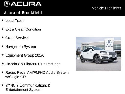 Used 2020 Lincoln Nautilus Reserve w/ Equipment Group 201A image 4