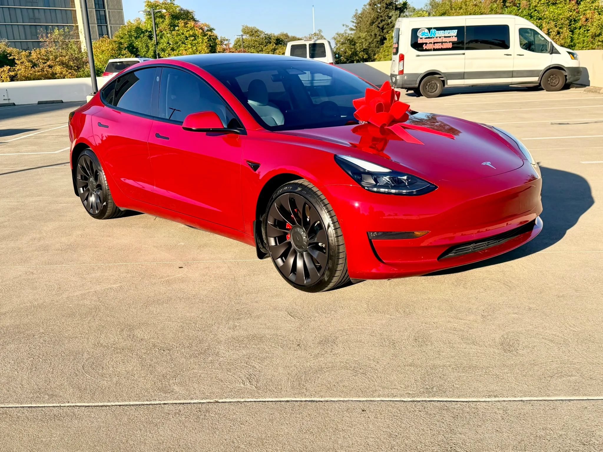 Used 2021 Tesla Model 3 Performance AWD/4WD image 3