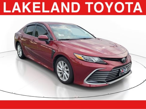 Used 2021 Toyota Camry LE FWD image 1