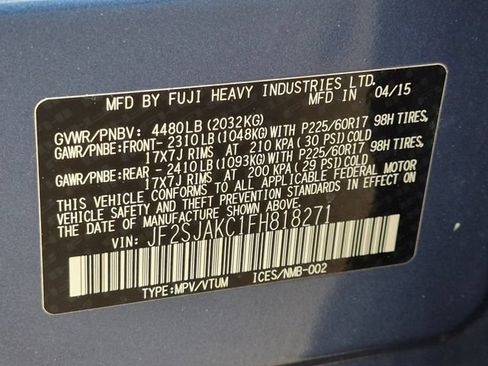 Used 2015 Subaru Forester 2.5i Limited AWD/4WD image 37