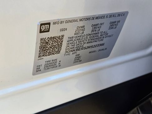 Used 2024 Chevrolet Blazer RS w/ Driver Confidence II Package image 34