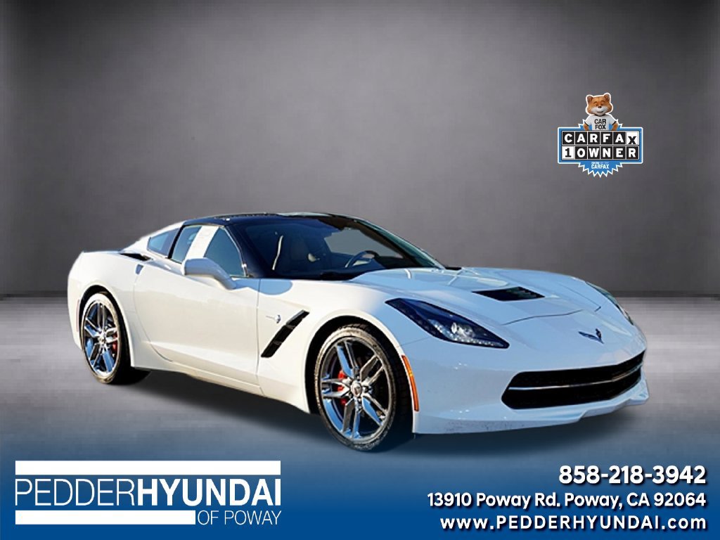 Used 2015 Chevrolet Corvette Stingray Coupe w/ 3LT Preferred Equipment Group RWD image 1