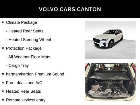 New 2025 Volvo XC60 T8 Plus w/ Climate Package image 2