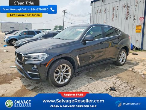 Used 2015 BMW X6 xDrive35i AWD/4WD image 1