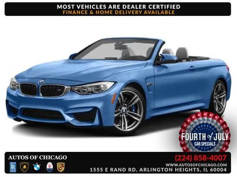 Used 2015 BMW M4 Convertible RWD image 1