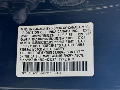 Used 2016 Honda CR-V EX image 34