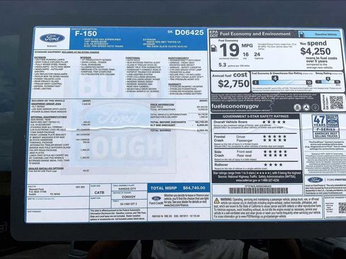 New 2025 Ford F150 XLT w/ Equipment Group 302A MID image 21