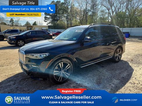 Used 2021 BMW X7 xDrive40i w/ M Sport Package AWD/4WD image 1