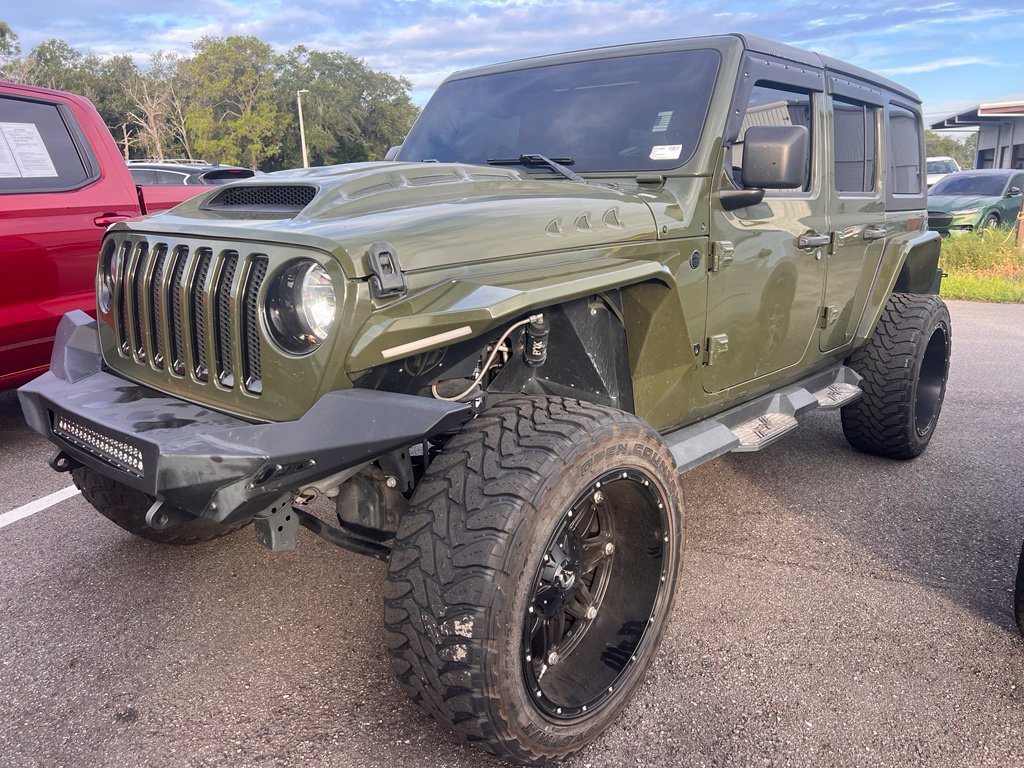Used 2021 Jeep Wrangler Unlimited Sport AWD/4WD image 2