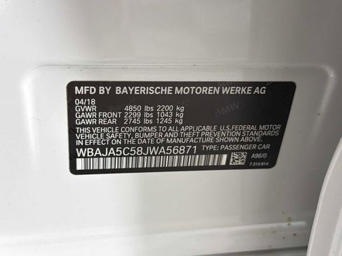 Used 2018 BMW 530i image 37