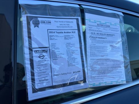 Used 2014 Toyota Avalon XLE image 37