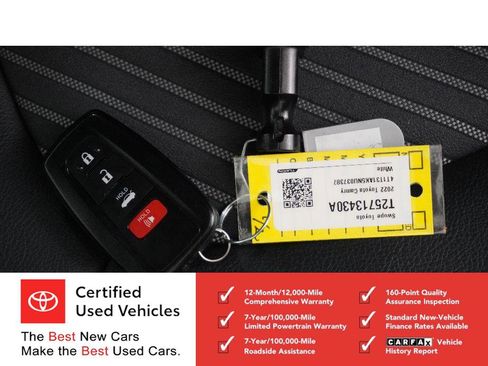 Certified 2022 Toyota Camry SE w/ Convenience Package image 30