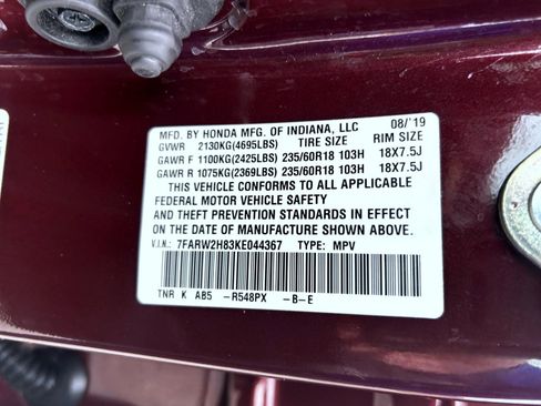Used 2019 Honda CR-V EX-L image 25