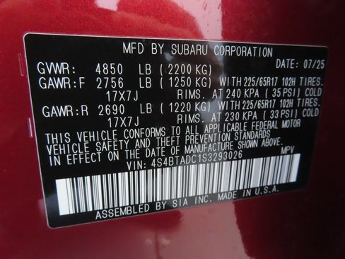 Used 2025 Subaru Outback Premium AWD/4WD image 27