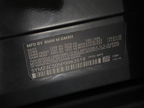 Used 2023 BMW XM AWD/4WD image 46