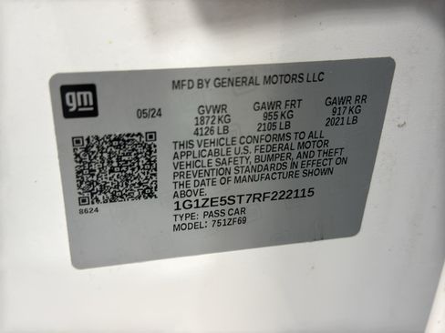 Used 2024 Chevrolet Malibu LT FWD image 36