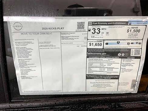 New 2025 Nissan Kicks S image 36