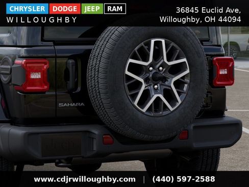 New 2025 Jeep Wrangler Unlimited Sahara w/ Safety Group AWD/4WD image 16
