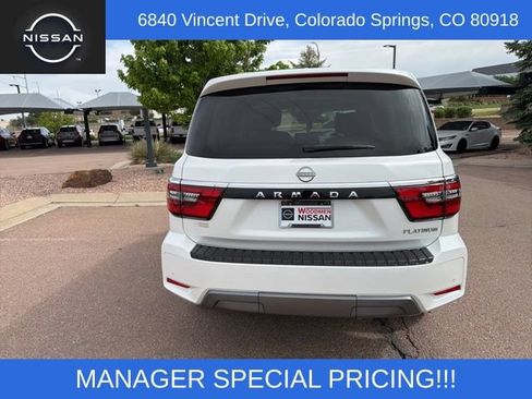 Certified 2023 Nissan Armada Platinum w/ Captain's Chairs Package AWD/4WD image 8