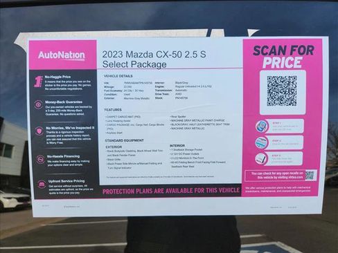 Used 2023 MAZDA CX-50 AWD 2.5 S w/ Cargo Package image 24