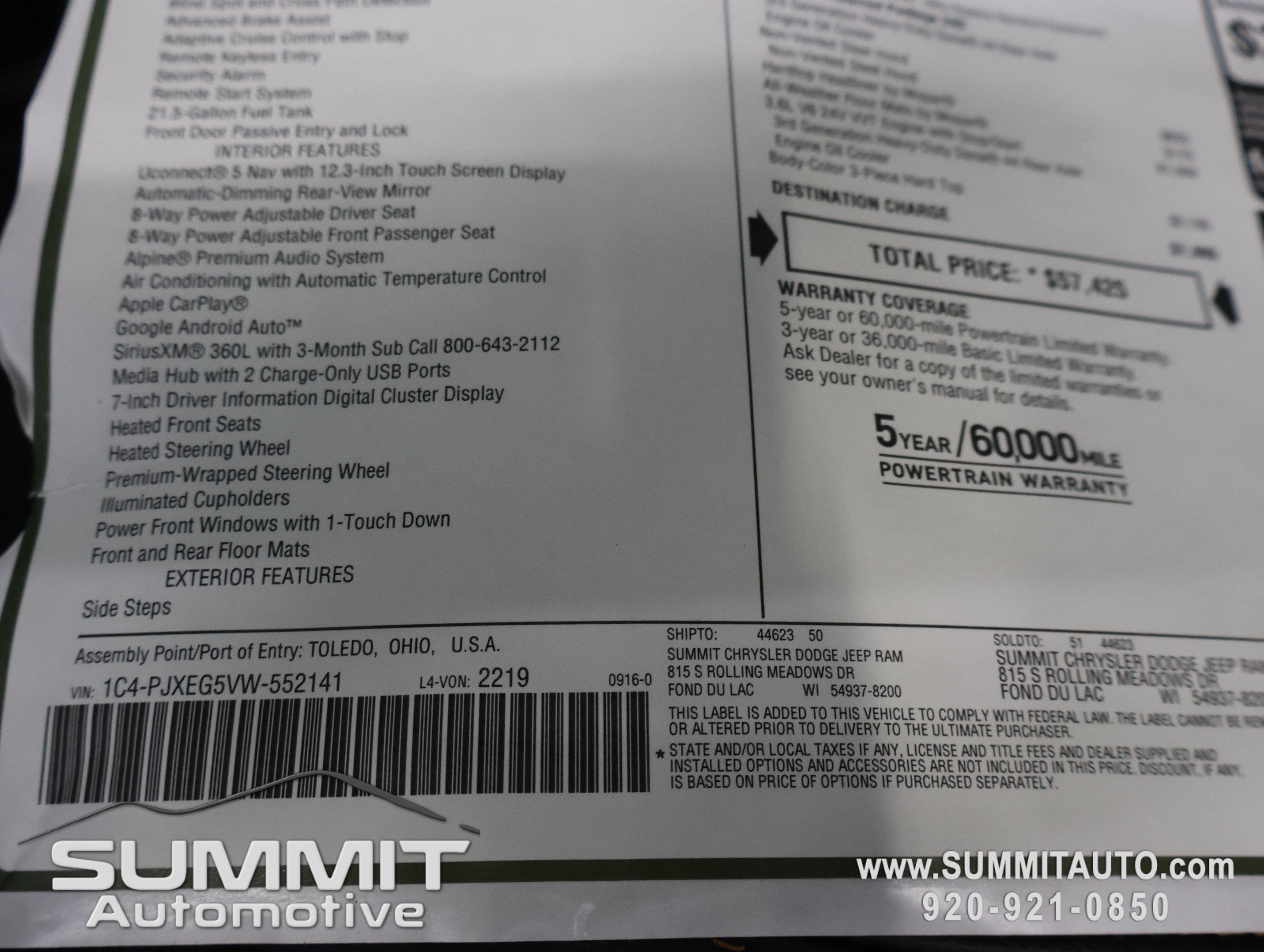 New 2027 Jeep Wrangler Unlimited Sahara AWD/4WD image 36