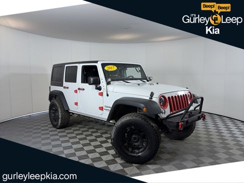 Used 2017 Jeep Wrangler Unlimited Sport w/ Quick Order Package 24S AWD/4WD image 1