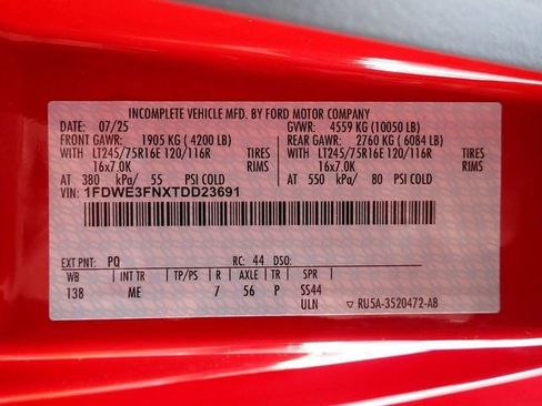 New 2026 Ford E-350 and Econoline 350 Super Duty w/ Interior Upgrade Package image 16