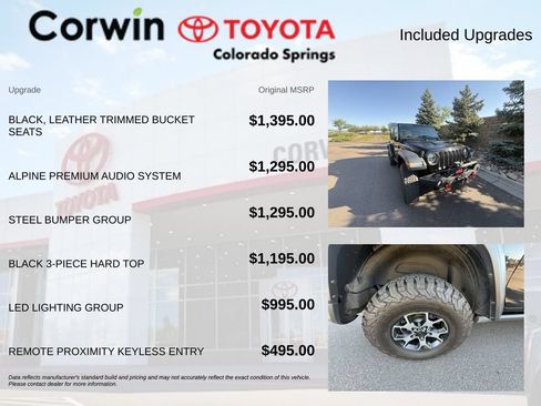 Used 2019 Jeep Wrangler Rubicon w/ Steel Bumper Group AWD/4WD image 8
