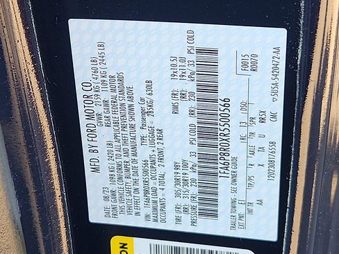 Used 2024 Ford Mustang Dark Horse w/ Dark Horse Handlin Package RWD image 26