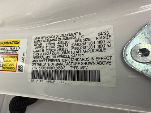 Certified 2023 Honda CR-V EX-L image 17