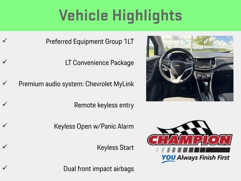 Used 2019 Chevrolet Trax LT w/ LT Convenience Package FWD image 6