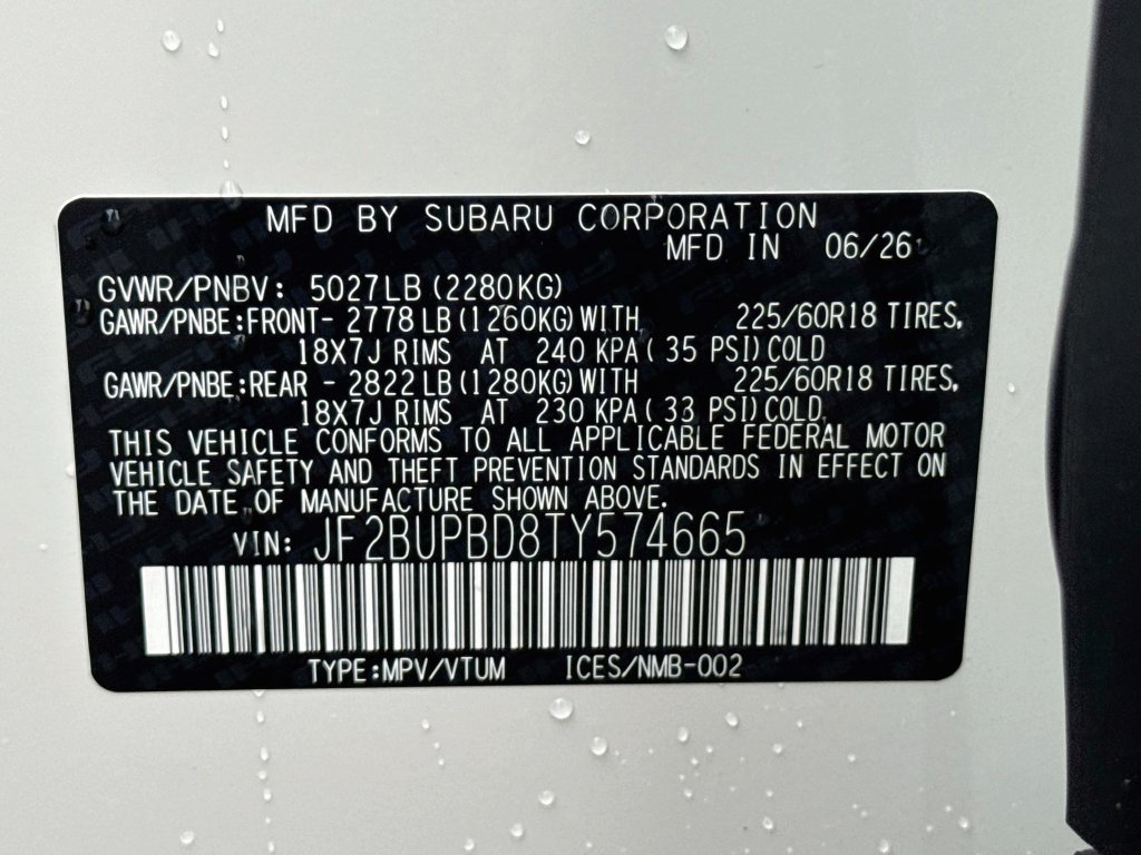 New 2026 Subaru Outback Premium AWD/4WD image 32