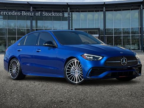 Certified 2022 Mercedes-Benz C 300 Sedan w/ AMG Line w/ Night Package image 2