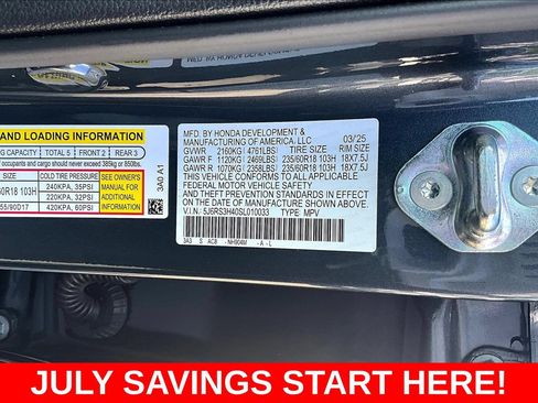 Used 2025 Honda CR-V EX image 24