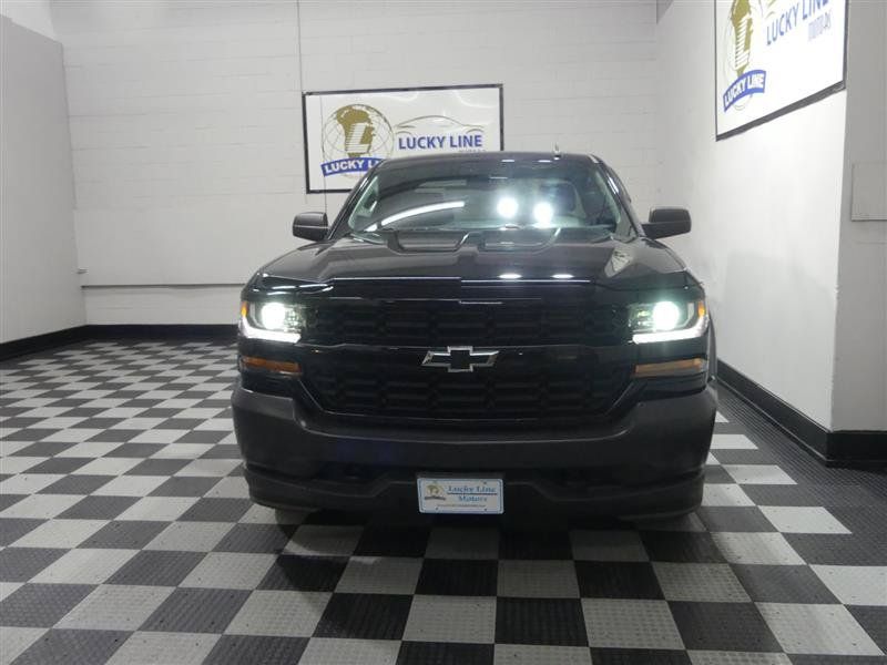 Used 2018 Chevrolet Silverado 1500 W/T w/ Black Out Edition AWD/4WD image 2