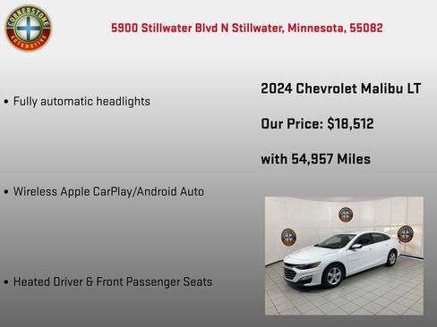 Used 2024 Chevrolet Malibu LT FWD image 15