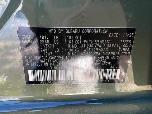 New 2026 Subaru Crosstrek 2.5i image 18