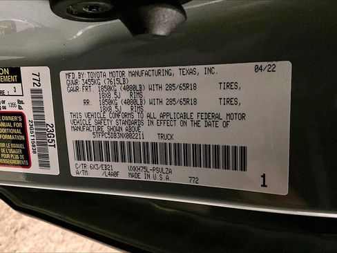 Used 2022 Toyota Tundra TRD Pro image 33