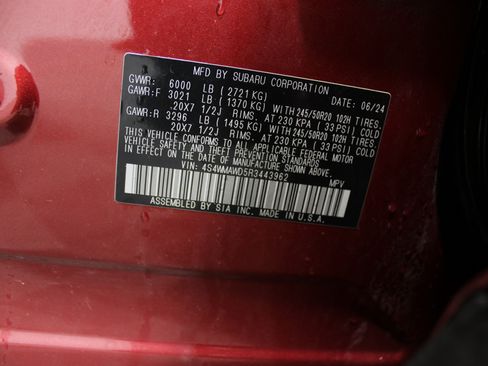 Used 2024 Subaru Ascent Touring AWD/4WD image 39