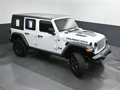 Used 2023 Jeep Wrangler Unlimited Rubicon 4xe w/ Safety Group AWD/4WD image 45