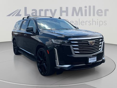 Used 2021 Cadillac Escalade ESV Premium Luxury Platinum w/ Heavy-Duty Trailer Package AWD/4WD image 7