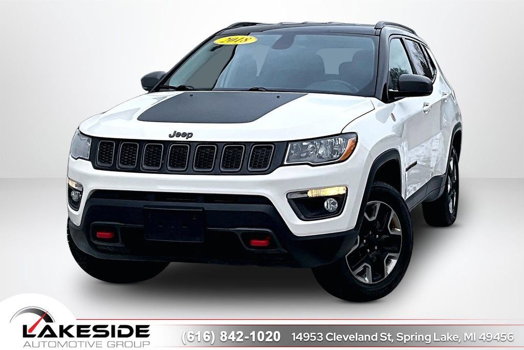 Used 2018 Jeep Compass Trailhawk w/ Navigation Group AWD/4WD image 1