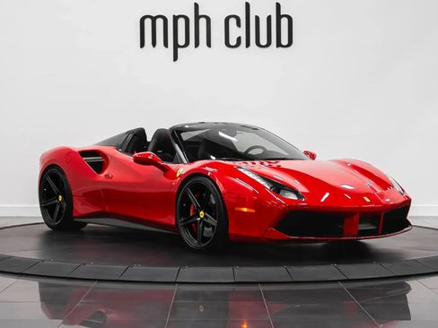 Used 2019 Ferrari 488 Spider Convertible 2D image 14