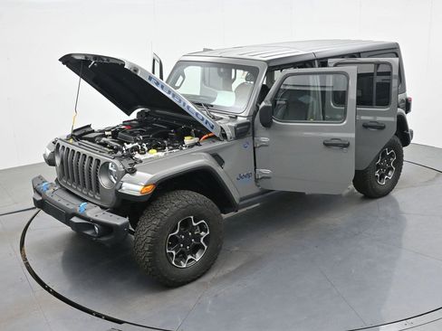 Used 2021 Jeep Wrangler Unlimited Rubicon 4xe w/ Steel Bumper Group AWD/4WD image 34