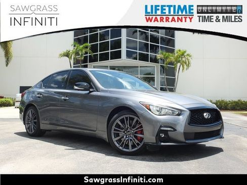 Used 2024 INFINITI Q50 Red Sport 400 AWD/4WD image 1