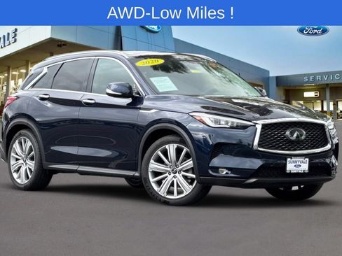 Used 2020 INFINITI QX50 Sensory AWD/4WD image 1