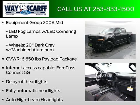 New 2025 Ford F150 STX w/ STX Black Appearance Package image 12